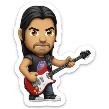 Robert Trujillo with base sticker