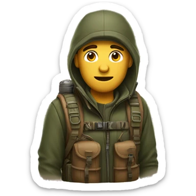 dude named Jake wearing hunting gear sticker