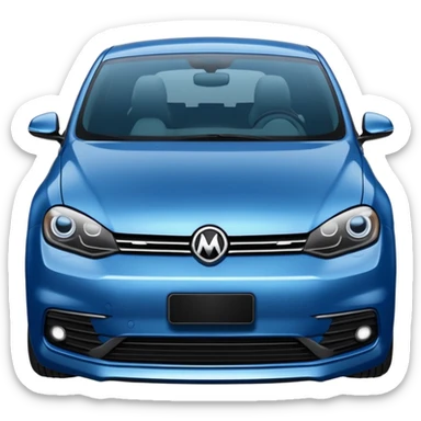 Mk7 bleu sticker