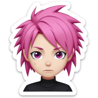 Tenna from deltarune sticker