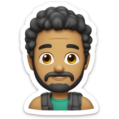 Crie um personagem chamado trendinho shop  sticker