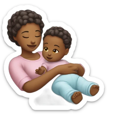 taking care of the baby sticker