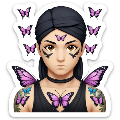 🦋🥷🏻 sticker