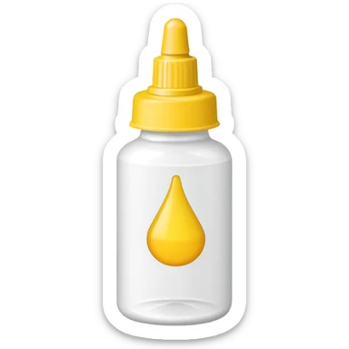 can you give me a glue bottle emoji so i can copy and paste it so its a size of a normal real emoji so i can use it sticker
