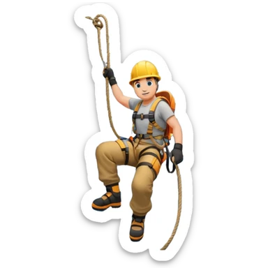 rope access sticker