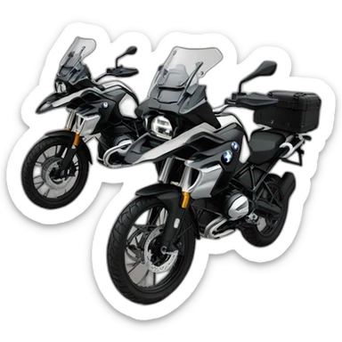 Bmw gs 310 black  sticker