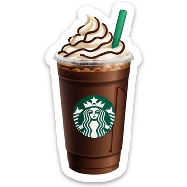 Starbucks iced coffee with Dubai chocolate bar sticker