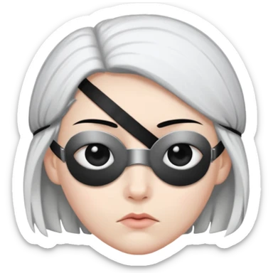 Vaggie from Hazbin Hotel sticker