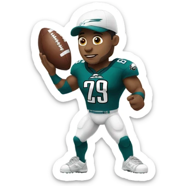 Superman Eagles fan sticker