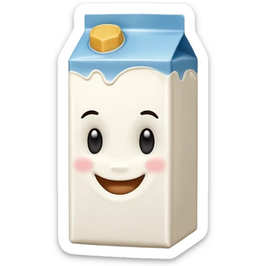 A milk gang cartton style character with ''AMILK'' sticker