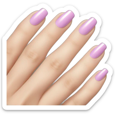 nail polish gel with hand sticker