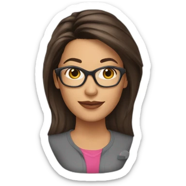 laura-ortiz-coaching-brunette-glasses sticker