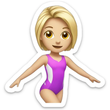 Gymnastique sticker