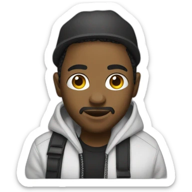 Rappeur favé sticker