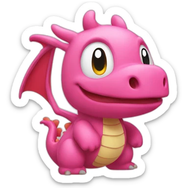dragon kirby sticker