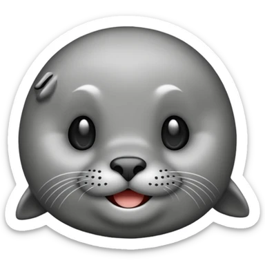 emoji de foca sticker