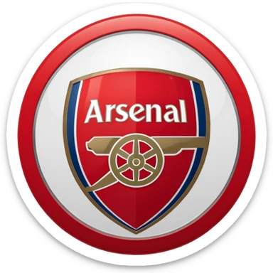 arsenal footbal club logo emoji sticker