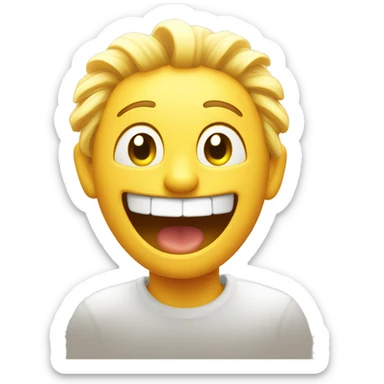 A face with sunbeams radiating from the eyes, a big smile, and a thumbs-up gesture.
 sticker