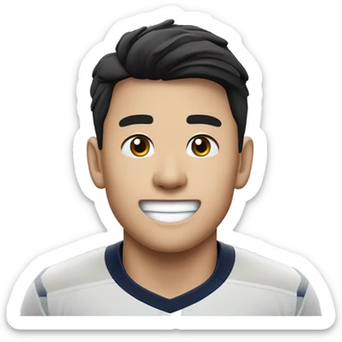 Tottenham’s Son Heung-min scoring goal  sticker