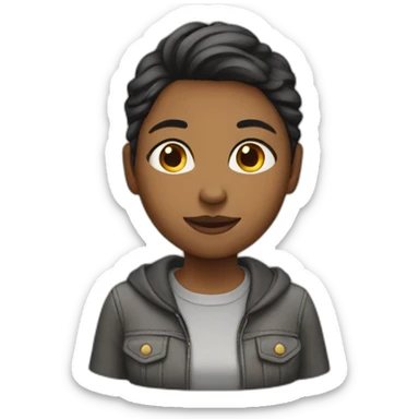 lesbian girl sticker