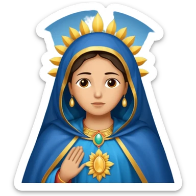 Virgen de Guadalupe sticker