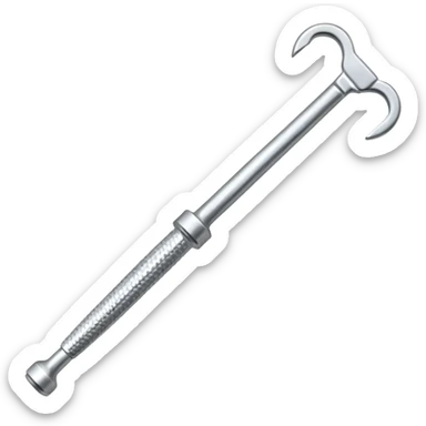 Metal nut cracker tool sticker