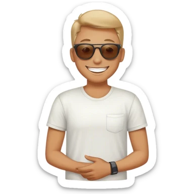 Love you big bean sticker