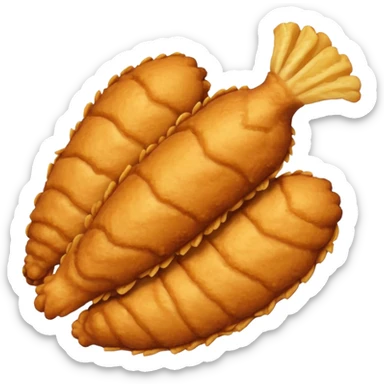 Chicken tender sticker