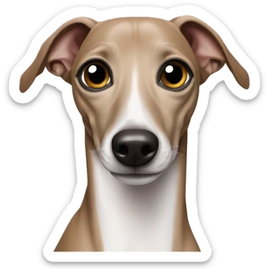 Italian greyhound sticker