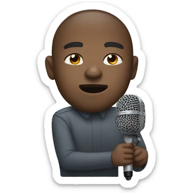 drop the mic sticker