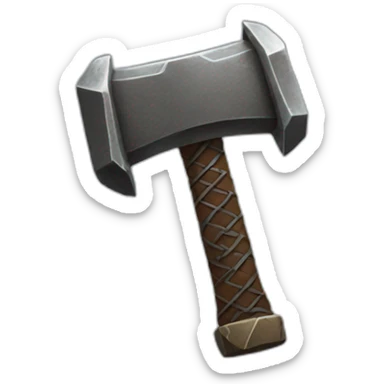thors hammer sticker