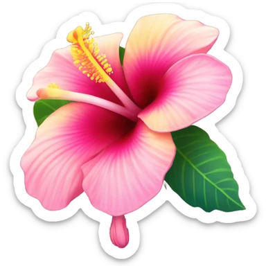 flower hawaiian sticker