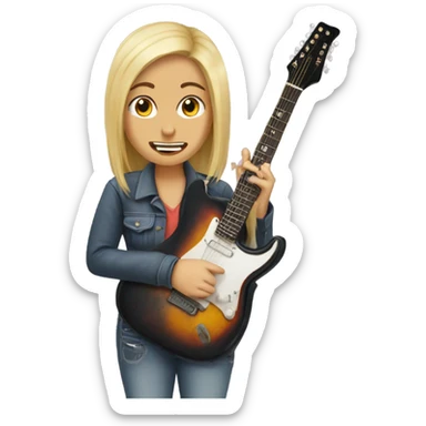 Unsubscribe from seed that weird guitar girl sticker