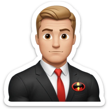 mr incredible sticker