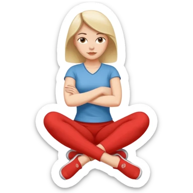 Wife being impatient sticker