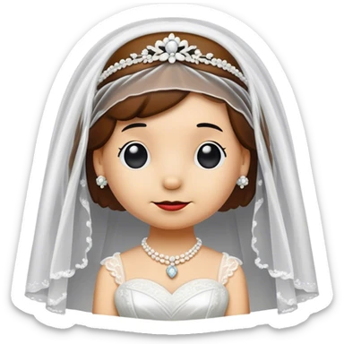 snoopy as a bride sticker