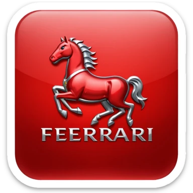 Logo Ferrari  sticker