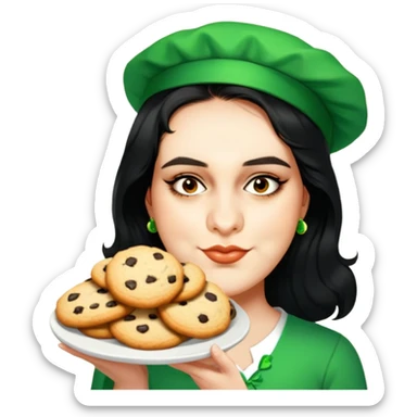 Irish Cookie sticker