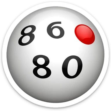 globo de bingo sticker