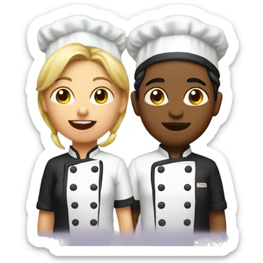 Chef kiss female sticker