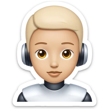 AI companion app sticker