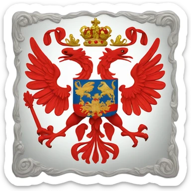 russian coat of arms sticker