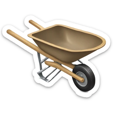 wheelbarrow sticker