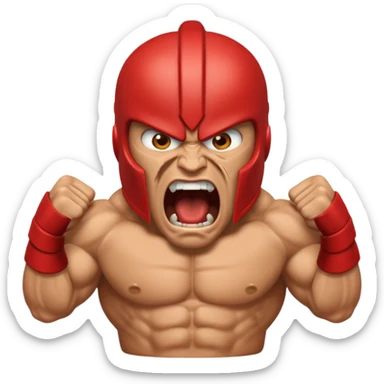 Spartan screaming sticker