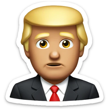Donald Trump sticker
