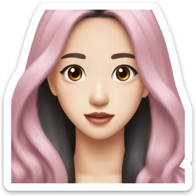 jisoo from blackpink sticker
