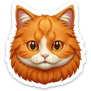 Emoji de gata sticker