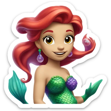 Ariel the little mermaid  sticker