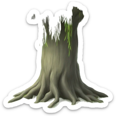 weepibg willow tree sticker