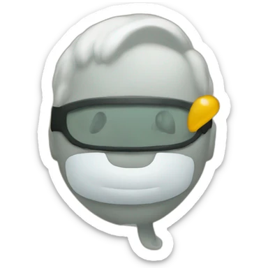 Plongeur bouteille sticker